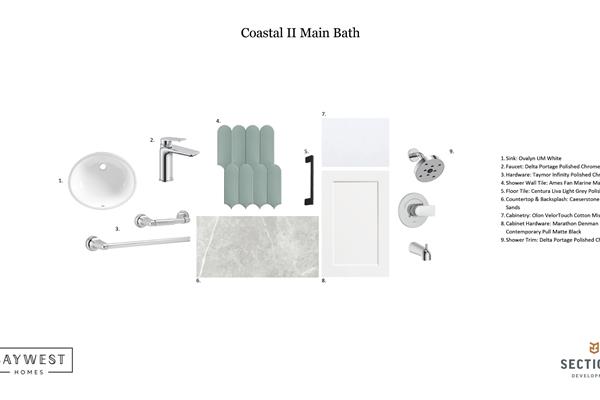 Coastal II -  Main Bath