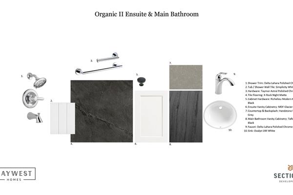 Organic II - Ensuite & Main Bath