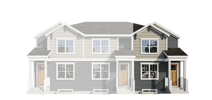 Arts & Crafts Farmhouse Rendering 