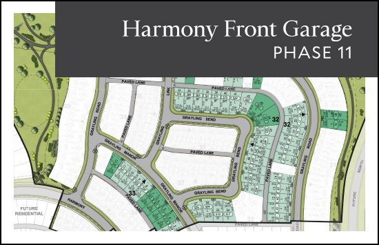 Front Garage (Phase 11) site plan