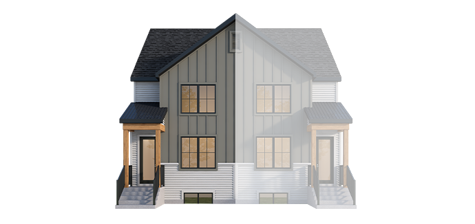 Modern Farmhouse Rendering