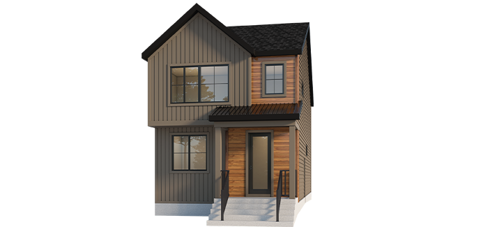 Modern Farmhouse Rendering