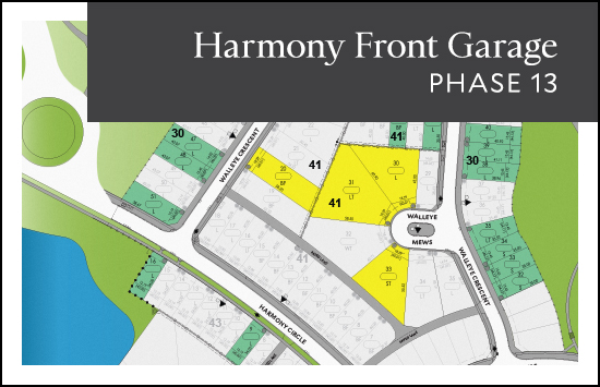 Front Garage (Phase 13) site plan