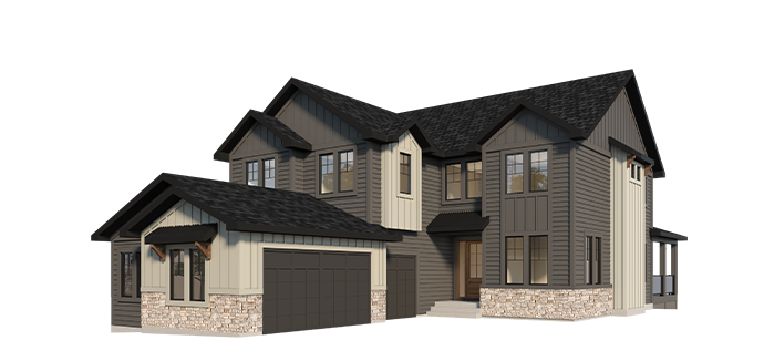 Modern Farmhouse Rendering