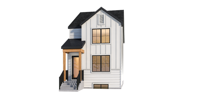 Modern Farmhouse Rendering