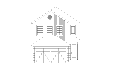 Classic Farmhouse Elevation