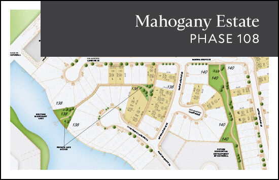 Estate (Phase 108) site plan