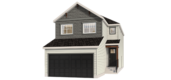 Arts & Crafts Farmhouse Rendering 