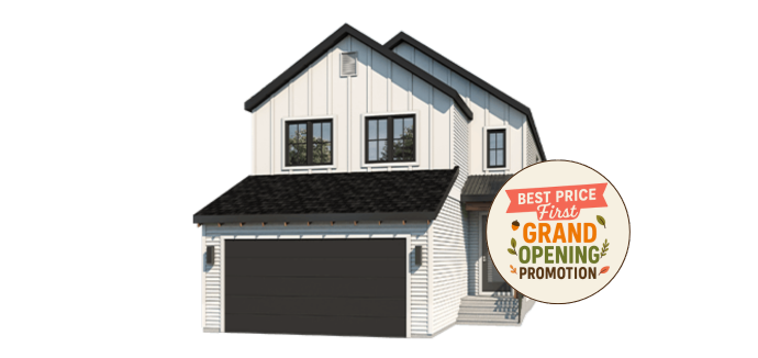 Modern Farmhouse Rendering