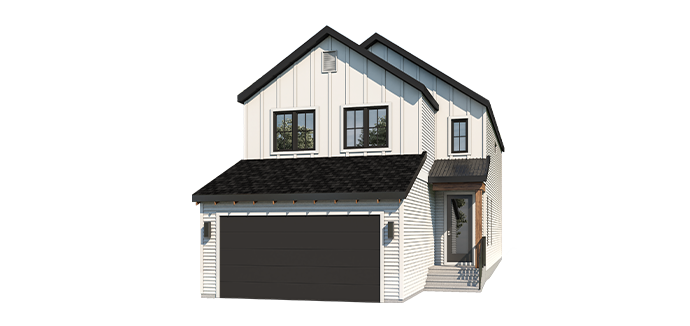 Modern Farmhouse Rendering
