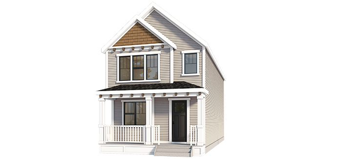 Modern Farmhouse Rendering