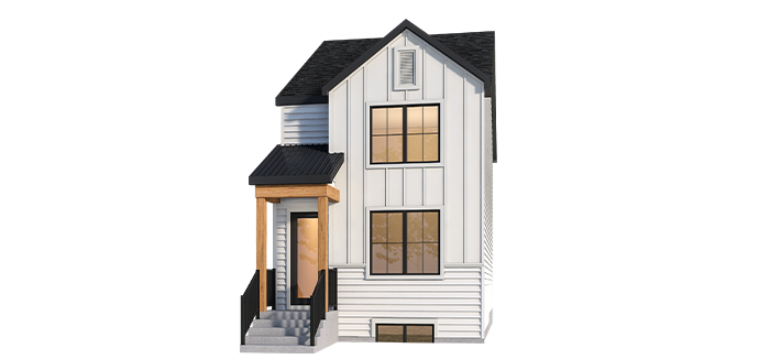 Modern Farmhouse Rendering