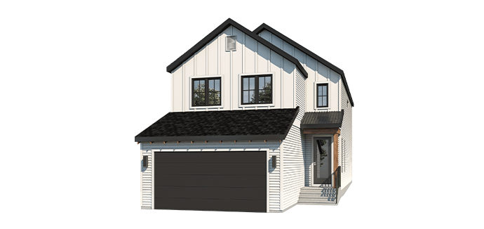 Modern Farmhouse Rendering