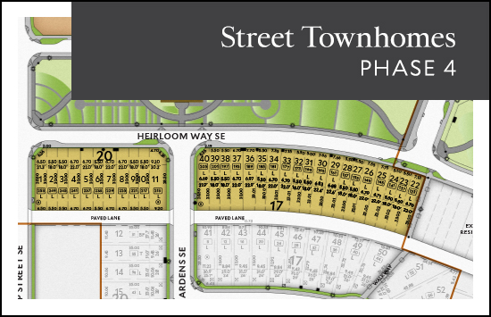 Townhomes (Phase 4) site plan
