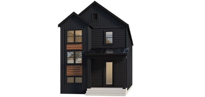 Modern Farmhouse Rendering 