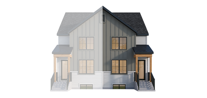 Modern Farmhouse Rendering