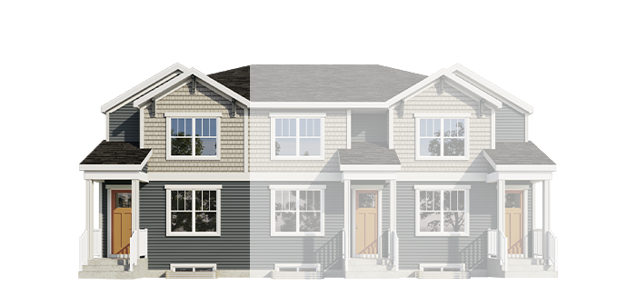 Arts & Crafts Farmhouse Rendering 
