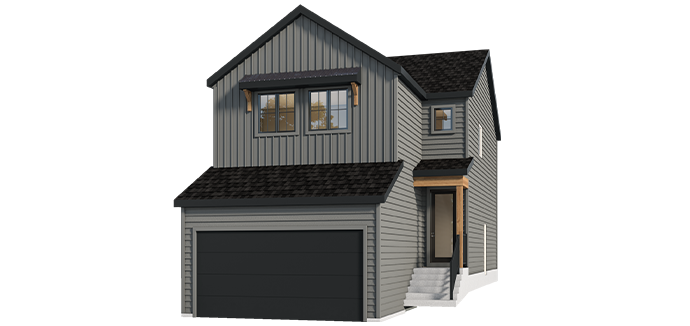 Modern Farmhouse Rendering