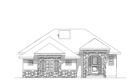 French Country Elevation