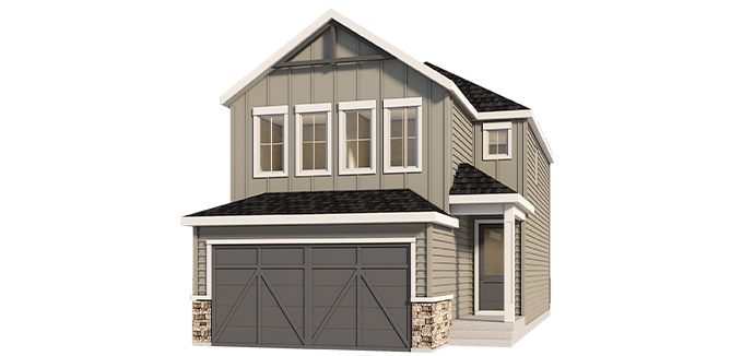 Heritage Farmhouse Elevation