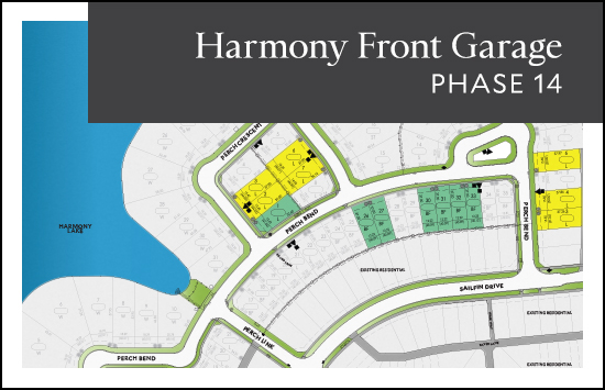 Front Garage (Phase 14) site plan