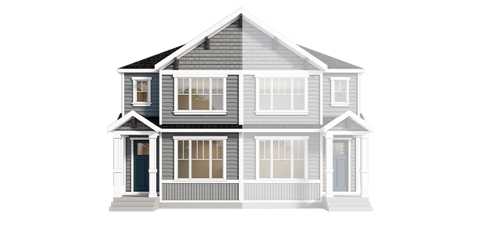 Arts & Crafts Farmhouse Rendering